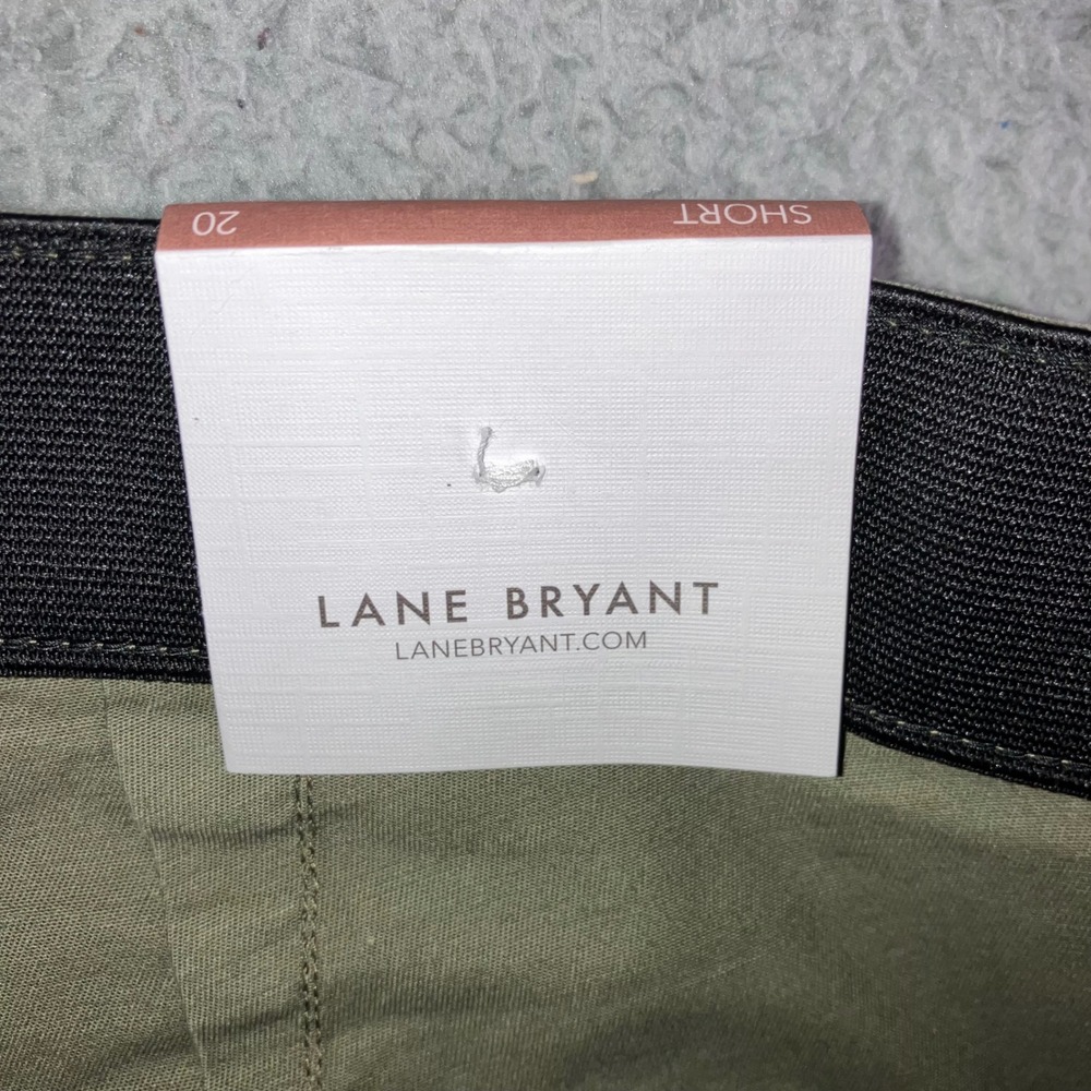 Lane Bryant Shorts Women 20 Chino Casual American Outdoor Preppy Minimalist - Picture 9 of 9